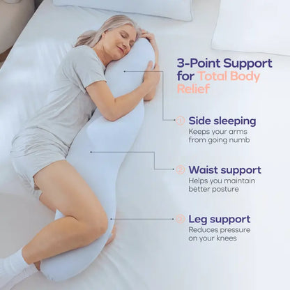Mellow Sleep Full Body Support Pillow