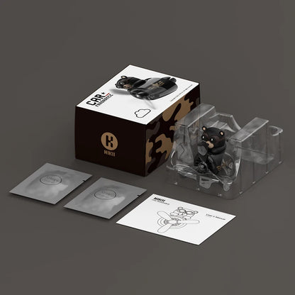 Rotating Pilot Bear Car Air Freshener