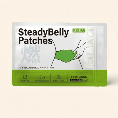 SteadyBelly® - Bloat Patches. Wake up light. Stay flat all day.